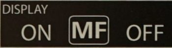例）"MF" 設定